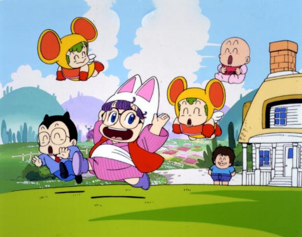 Dr.SLUMP scene4