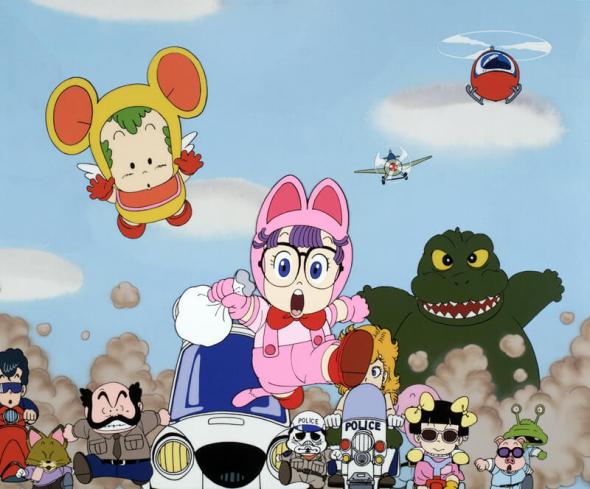 Dr.SLUMP scene2