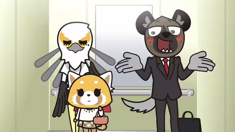 Aggretsuko scene2