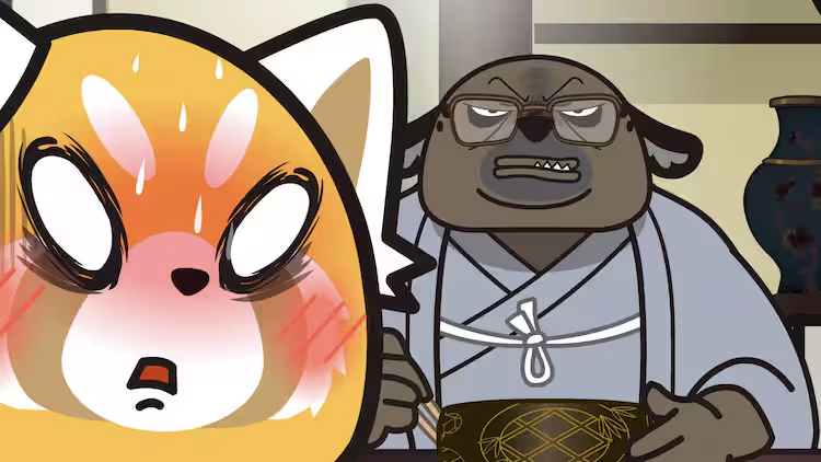 Aggretsuko scene3