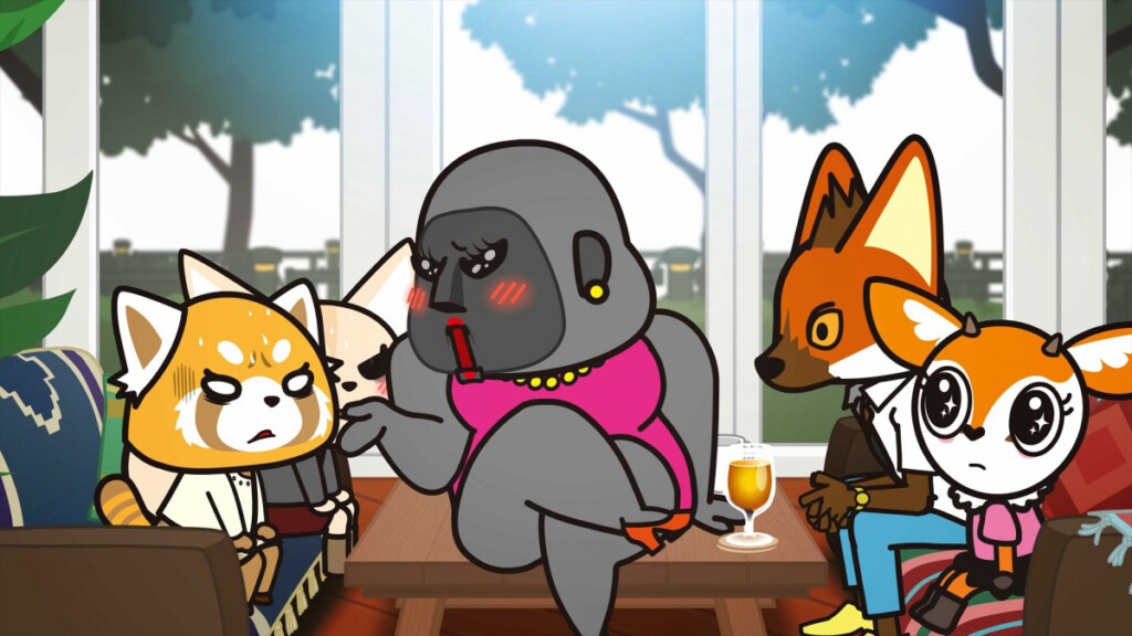 Aggretsuko scene1