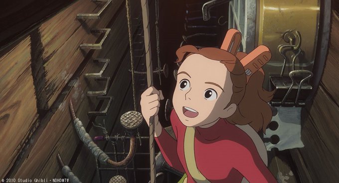 The Secret World of Arrietty scene 2