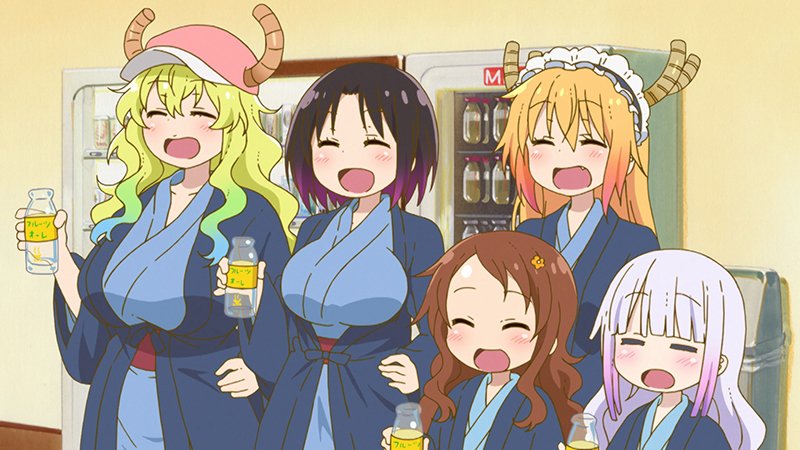 Miss Kobayashi's Dragon Maid scene 1