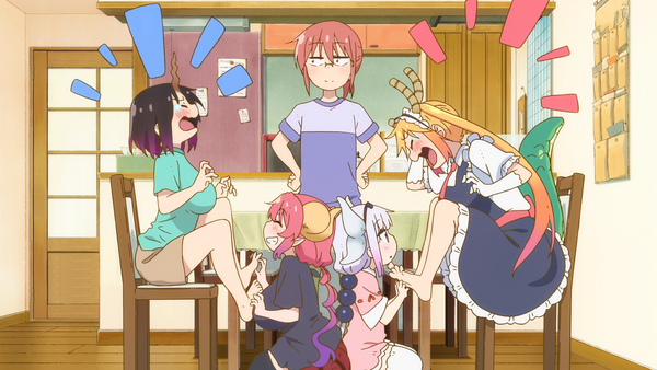 Miss Kobayashi's Dragon Maid scene 2