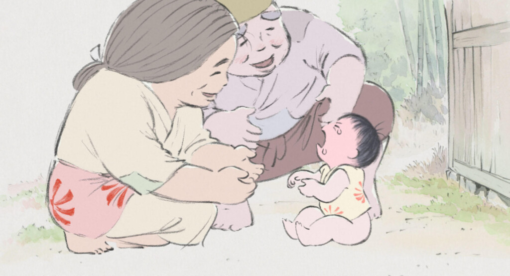 The Tale of the Princess Kaguya scene 3