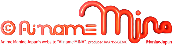 AI name Mina – Anime Japan