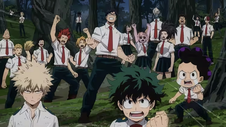 My Hero Academia scene8