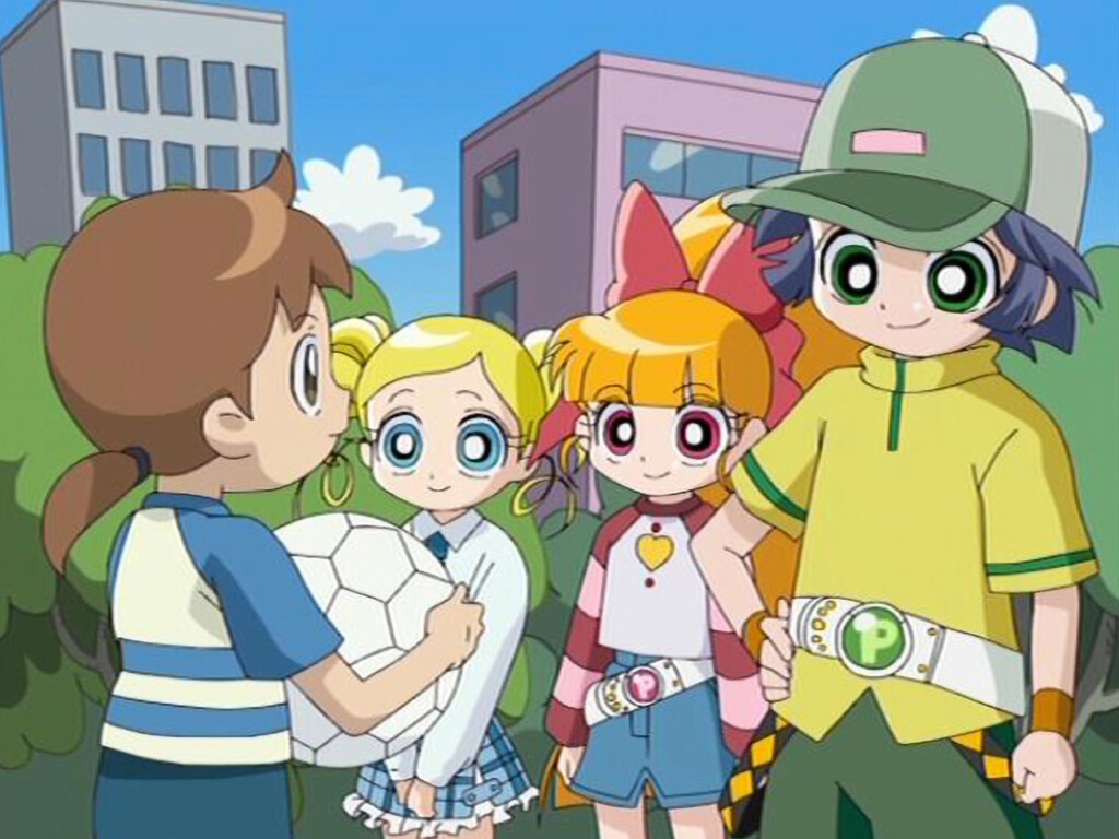 They're Here! Powerpuff Girls Z scene2