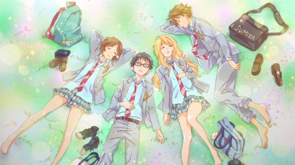 Your Lie in April scene 1